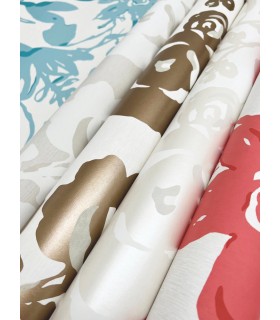 BL1731 - Brushstroke Floral Wallpaper-Blooms 2 by York