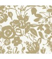 BL1732 - Brushstroke Floral Wallpaper-Blooms 2 by York