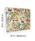 BL1724 - Butterfly House Wallpaper-Blooms 2 by York