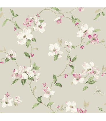 BL1763 - Dogwood Wallpaper-Blooms 2 by York