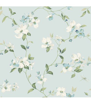 BL1765 - Dogwood Wallpaper-Blooms 2 by York