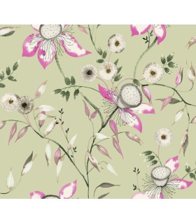 BL1791 - Dream Blossom Wallpaper-Blooms 2 by York
