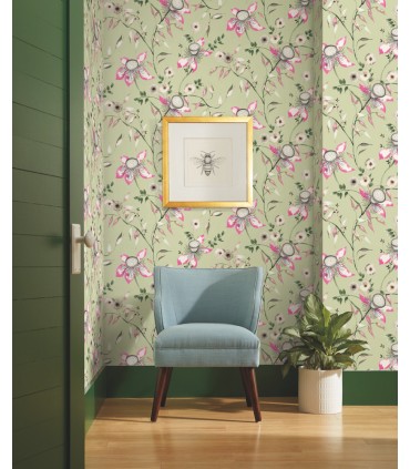 BL1791 - Dream Blossom Wallpaper-Blooms 2 by York