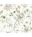 BL1793 - Dream Blossom Wallpaper-Blooms 2 by York
