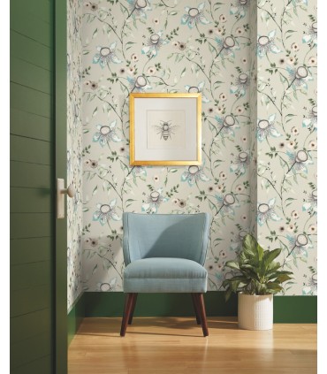 BL1794 - Dream Blossom Wallpaper-Blooms 2 by York