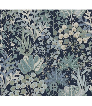 BL1812 - Forest Floor Wallpaper-Blooms 2 by York