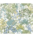 BL1814 - Forest Floor Wallpaper-Blooms 2 by York