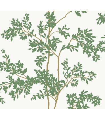 BL1801 - Lunaria Silhouette Wallpaper-Blooms 2 by York