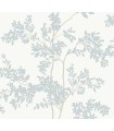 BL1802 - Lunaria Silhouette Wallpaper-Blooms 2 by York