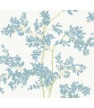 BL1803 - Lunaria Silhouette Wallpaper-Blooms 2 by York