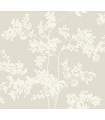 BL1805 - Lunaria Silhouette Wallpaper-Blooms 2 by York