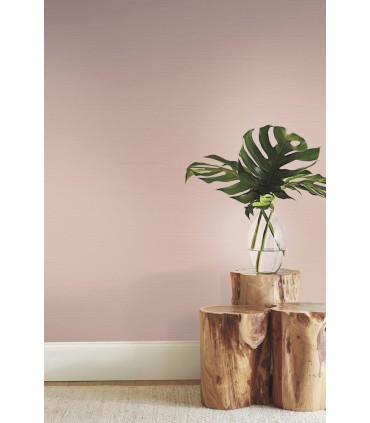 BL1823 - Makasa Sisal Grasscloth Wallpaper-Blooms 2 by York