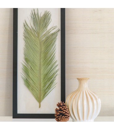 DE8995 - Makasa Sisal Grasscloth Wallpaper-Blooms 2 by York