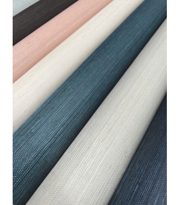 VG0000 - Makasa Sisal Grasscloth Wallpaper-Blooms 2 by York