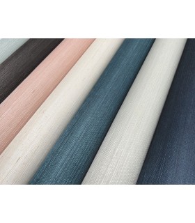 VG0000 - Makasa Sisal Grasscloth Wallpaper-Blooms 2 by York