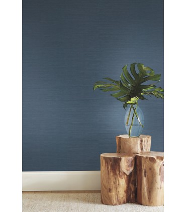 VG4405 - Makasa Sisal Grasscloth Wallpaper-Blooms 2 by York