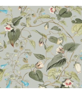 BL1712 - Moon Flower Wallpaper-Blooms 2 by York