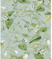 BL1714 - Moon Flower Wallpaper-Blooms 2 by York
