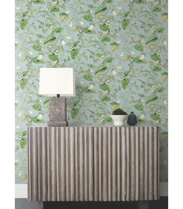 BL1714 - Moon Flower Wallpaper-Blooms 2 by York
