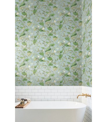 BL1714 - Moon Flower Wallpaper-Blooms 2 by York