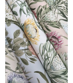 BL1754 - Protea Wallpaper-Blooms 2 by York