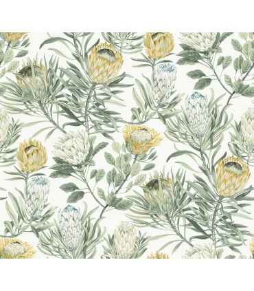 BL1754 - Protea Wallpaper-Blooms 2 by York