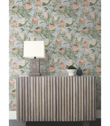 BL1755 - Protea Wallpaper-Blooms 2 by York