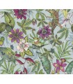 BL1701 - Rainforest Wallpaper-Blooms 2 by York