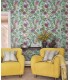 BL1701 - Rainforest Wallpaper-Blooms 2 by York