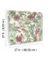 BL1702 - Rainforest Wallpaper-Blooms 2 by York