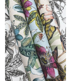 BL1703 - Rainforest Wallpaper-Blooms 2 by York