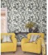 BL1703 - Rainforest Wallpaper-Blooms 2 by York