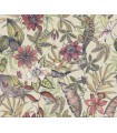 BL1704 - Rainforest Wallpaper-Blooms 2 by York