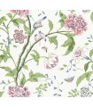 BL1785 - Teahouse Floral Wallpaper-Blooms 2 by York