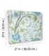 BL1784 - Teahouse Floral Wallpaper-Blooms 2 by York