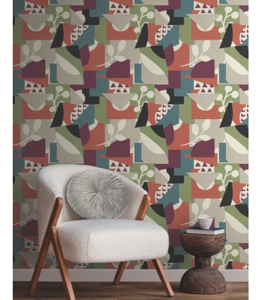 OI0671 - Cut Outs Wallpaper-New Origins by York