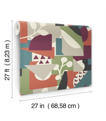 OI0671 - Cut Outs Wallpaper-New Origins by York