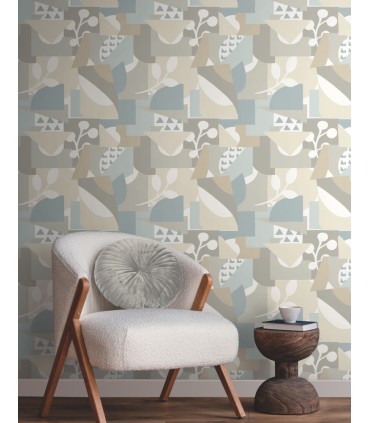 OI0673 - Cut Outs Wallpaper-New Origins by York