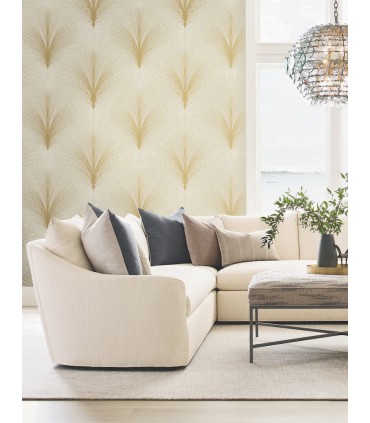 OI0681 - Papyrus Plume Wallpaper-New Origins by York