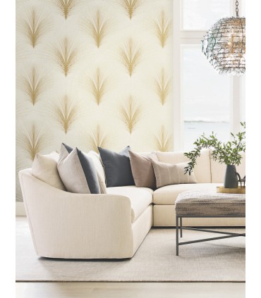 OI0683 - Papyrus Plume Wallpaper-New Origins by York