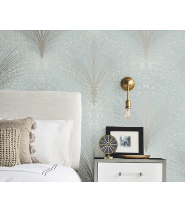 OI0685 - Papyrus Plume Wallpaper-New Origins by York