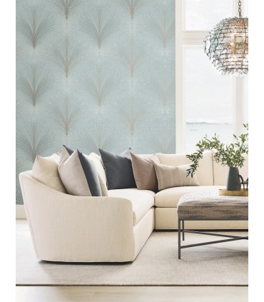 OI0685 - Papyrus Plume Wallpaper-New Origins by York