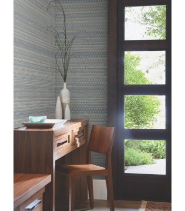 OI0625 - Tapestry Stitch Wallpaper-New Origins by York