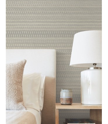 OI0626 - Tapestry Stitch Wallpaper-New Origins by York