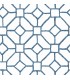 4120-26828 - Addis Blue Trellis Wallpaper-Middleton by A Street
