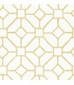 4120-26831 - Addis Gold Trellis Wallpaper-Middleton by A Street