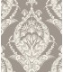 4120-26816 - Arlie Grey Botanical Damask Wallpaper-Middleton by A Street
