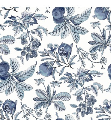 4120-26811 - Cecilia Blue Fruit Wallpaper-Middleton by A Street