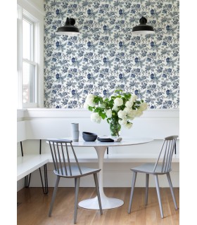 4120-26811 - Cecilia Blue Fruit Wallpaper-Middleton by A Street