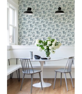 4120-26814 - Cecilia Light Blue Fruit Wallpaper-Middleton by A Street
